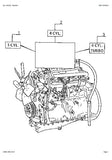 CLAAS CERES 340-310 X TRACTOR Parts Catalogue Manual (SN: CT71F0105-CT71F0143)