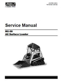 ASV Posi-Track RC-30 Track Loader Service Repair Manual