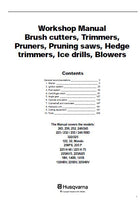 Husqvarna Blowers Service Repair Manual