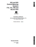John Deere 775 Air Drill Service Repair Manual (tm1306)