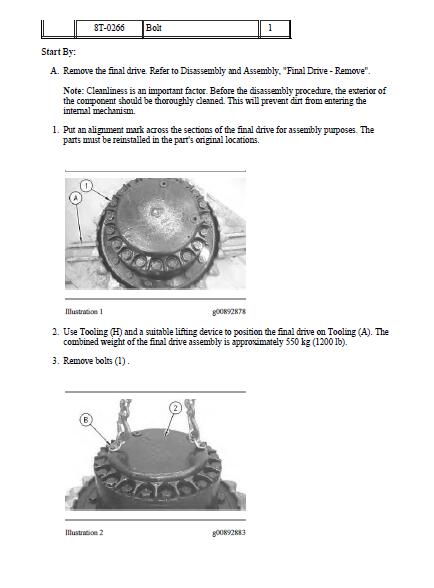 Caterpillar Cat 330C L Excavator (Prefix CAP) Service Repair Manual (C ...