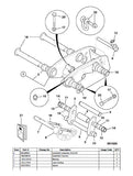 JCB 4CXSM444 SUPER (Sideshift AA AB Engine) BACKOHE LOADER Parts Catalogue Manual (Serial Number: 00920001-00927500)