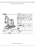 Kubota KX060-5 Excavator Parts Catalogue Manual (Publishing ID: BKIDA5192)