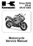 2010 Kawasaki EX650CAF Service Repair Manual