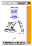 JCB 8045Z MINI EXCAVATOR Service Repair Manual SN:1057000 Onwards