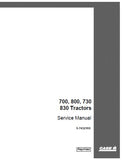 CASE IH 830 Tractor Service Repair Manual