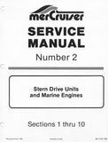 MERCURY MERCRUISER MC 233 STERN DRIVE UNITS AND MARINE ENGINE (1974-1977) Service Repair Manual SN：ALL