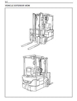 Toyota 7FBEU15 Forklift Service Repair Manual