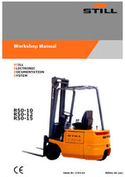 Still Electronic Fork Truck Forklift R50-10 Series Service Repair Manual
