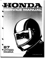 1987 Honda VF700C Magna Service Repair Manual