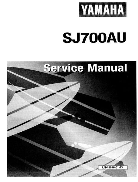 1997 Yamaha SJ700B Superjet Personal Watercraft Service Repair Manual