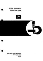 JOHN DEERE 3350 TRACTOR Service Repair Manual