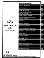 1996 INFINITI G20 Service Repair Manual