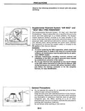 1996 INFINITI G20 Service Repair Manual