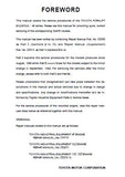 Toyota 02-5FD33 Forklift Service Repair Manual