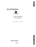 John Deere 55 Combine Service Repair Manual (sm2014)