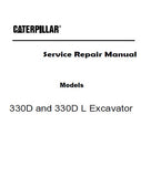 Caterpillar Cat 330D L Excavator (Prefix EAH) Service Repair Manual (EAH00001 and up)