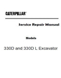 Caterpillar Cat 330D L Excavator (Prefix ERN) Service Repair Manual (ERN00001 and up)