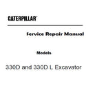 Caterpillar Cat 330D L Excavator (Prefix FFK) Service Repair Manual (FFK00001 and up)