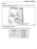 Caterpillar Cat EC18N Forklift Lift Trucks Service Repair Manual SN：A4EC1-20200 and up