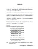 Toyota 5fd30 Forklift Service Repair Manual
