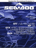 2004 Sea-Doo XP DI Service Repair Manual