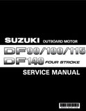 2006 Suzuki Outboard DF90, DF100, DF115, DF140 Service Repair Manual