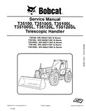 BOBCAT T35100 TELESCOPIC HANDLER Service Repair Manual S/N A8HD11001 and Above