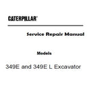 Caterpillar Cat 349E Excavator (Prefix SPG) Service Repair Manual (SPG00001 and up)